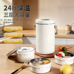 Portable Vacuum Insulated Food Jar