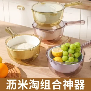 Multi-Functional Draining & Rinsing Bowl Set