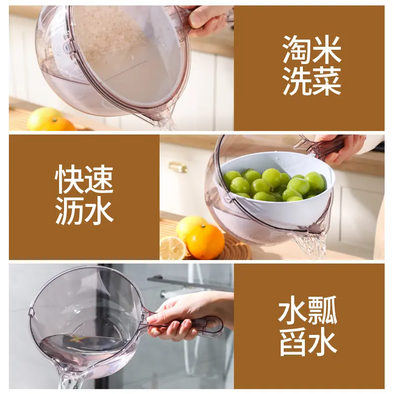 Multi-Functional Draining & Rinsing Bowl Set