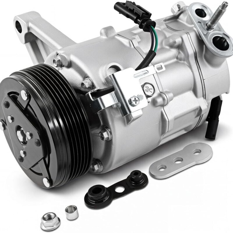 New A/C Compressor for Chevrolet Traverse 2013-2020 / GMC Acadia 2013-2017 12V