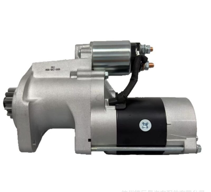 Suitable for Nissan vehicles requiring a 12V starter motor with 12 teeth, replacing OEM part number 23300-VM00C.